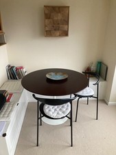 used Knoll Studio tulip table, rosewood