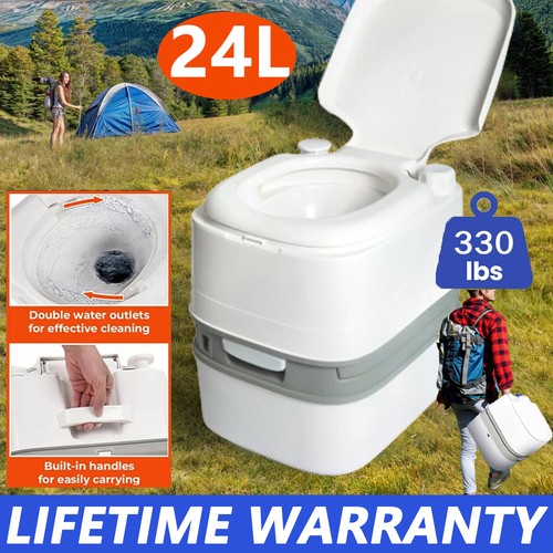 Large 24l portable toilet - large,