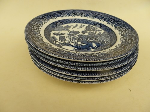 Churchill blue white willow - blue, &