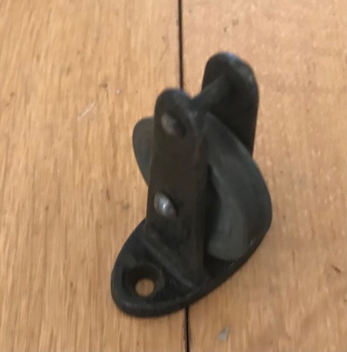 Vintage double pulley - double,