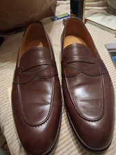 John LOBB SHOES 10D $1890 fenlore brown leather sole worn once
