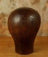 Antique Hat Block. French Wood
