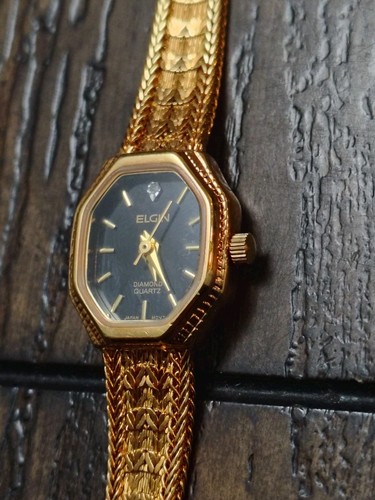 Vintage elgin diamond ladies - vintage,