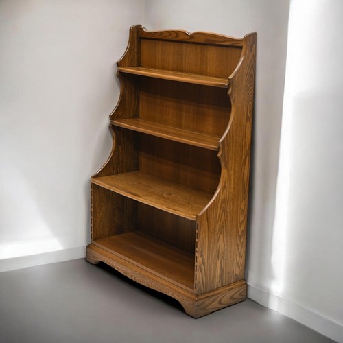 Ercol waterfall bookcase - waterfall,