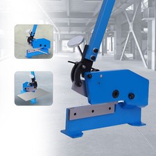 Bench Mount 200mm Metal Cutting Manual Hand Shear Sheet Cutter Guillotine Tool
