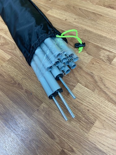 Steel poles incl bag - steel, bag.