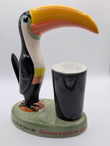 Ceramic guinness toucan - ceramic,