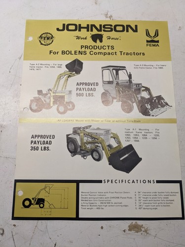 Johnson work horse products - horse,