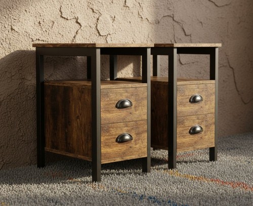 Narrow industrial bedside - narrow,