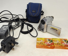 Sony Handycam DCR-HC19E Camcorder Mini DV Video Camera With Bag & Extras