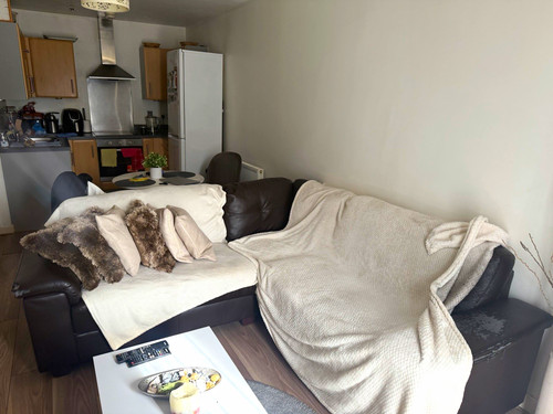 Grey black shape corner - grey, l-shape