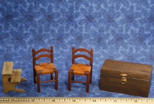 Lot dollhouse miniature 18 - lot,