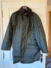 New barbour border wax jacket