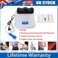 Chi Machine Swing Massager Rocking Leg Foot Physiotherapy Massager 10 level NEW