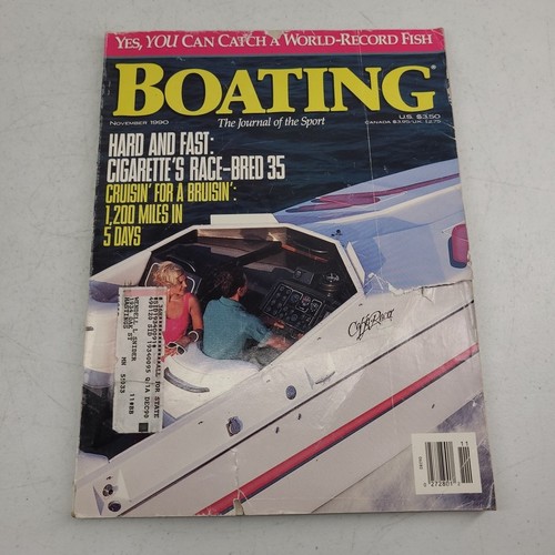 Boating magazine november 1990 - november,