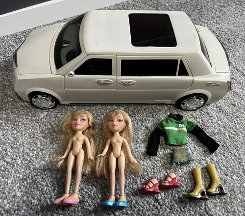 Lil bratz white limo - white, limo/car