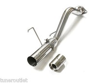 M2 HORNET HONDA CIVIC 2.0 TYPE R EP3 90MM TIP EXHAUST BACK BOX + BUNG 2.5" Y2842