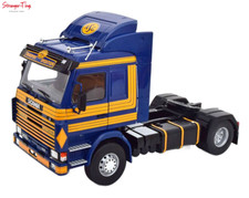 Scania 143 Topline Blue/Yellow ASG 1987 Model Car Group 1/18 Scale