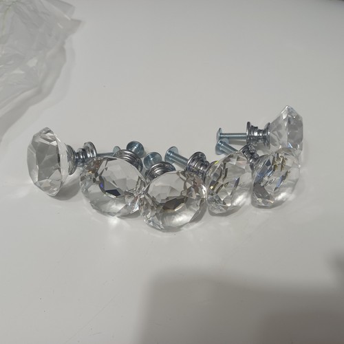 Clear crystal diamond - diamond, glass