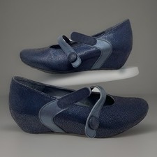 Wolky Daphne Suede Blue Mary