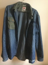 Rare Vintage Levi’s Stratus Corte Coupe Standard Denim Shirt Large