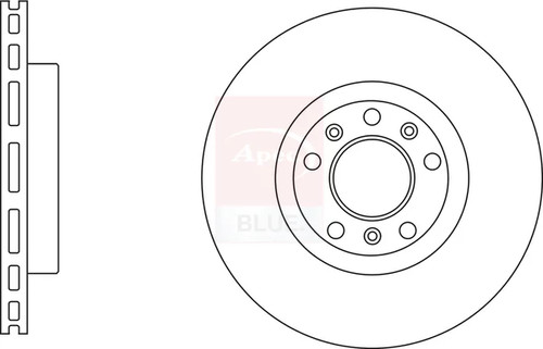 Brake discs pair - 2x,