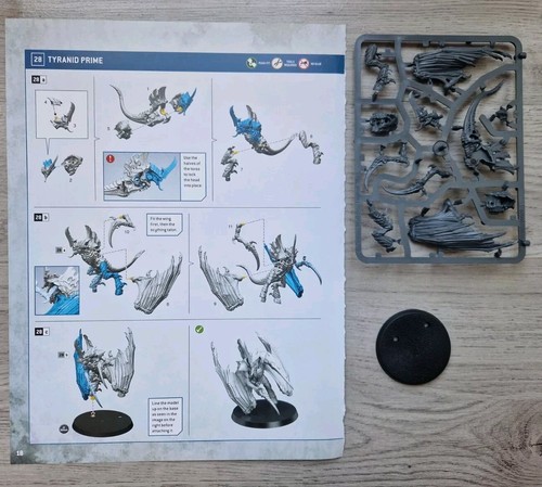 40k winged tyranid prime - tyranid,