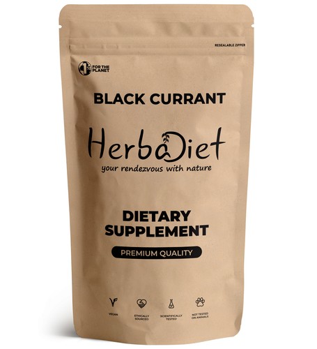 Black currant extract - black, powder