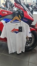 NEW GENUINE HONDA FIREBLADE T-SHIRT CBR900 CBR1000 WHITE HRC