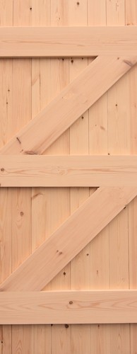 Ledged and braced traditional - braced,