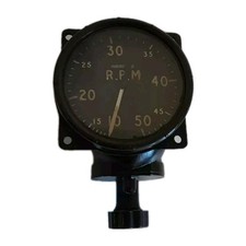 RAF WW2 Spitfire Rpm Gauge 6A