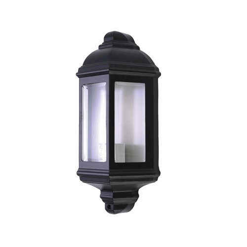 Modern black outdoor - black, half