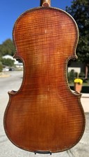 Old French Inlaid Violin