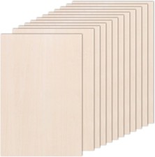 12Pcs Plywood Sheets, 300 x
