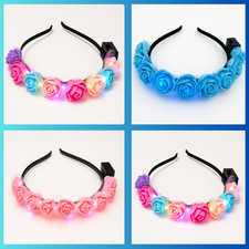 LED Flower Crown Headband