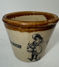 Vtg Butter Crock Advertising