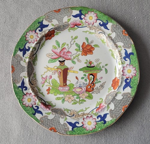 Antique masons ironstone table - masons,