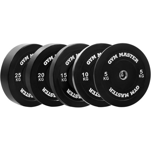 Black rubber olympic - rubber, 2"
