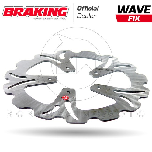 Front brake disc braking wave - disc,