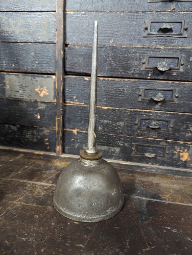 Vintage oil can 55 - oil, mm