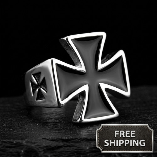 Silver black stainless steel - silver/black,