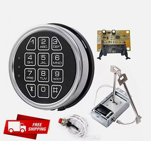 Safe lock replacement chrome - safe,