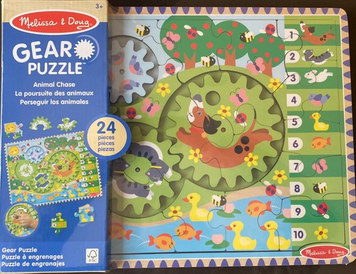 Melissa doug wooden gear - melissa, &