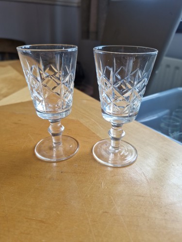 Cut glass crystal aperitif - cut,