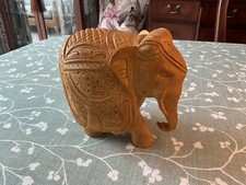 Hand carved wooden INDIAN