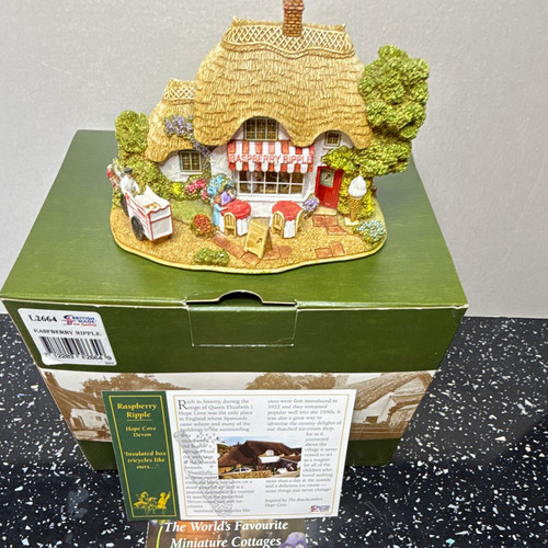 Lilliput lane raspberry ripple - raspberry,