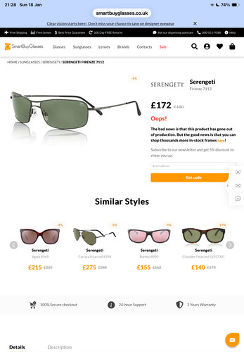 Sunglasses serengeti firenze - serengeti,