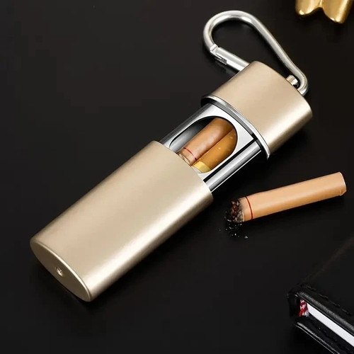 Portable pocket ashtray - ashtray, leak