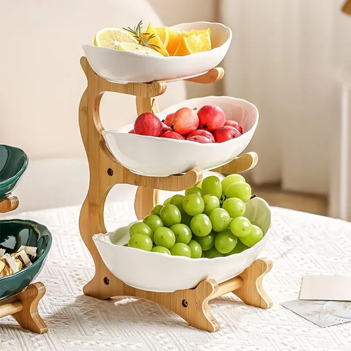 Tier fruit storage basket - tier,