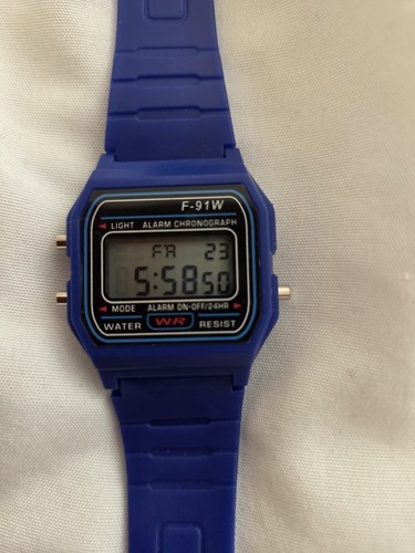 Casio 91w digital - wr, f-91w